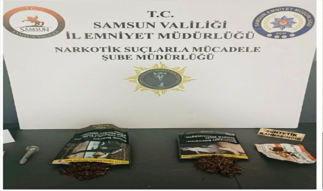 Samsun'da uyuşturucu operasyonunda 4 şüpheli yakalandı