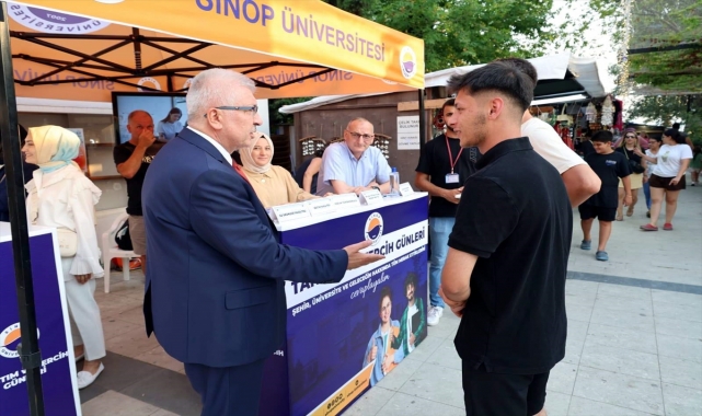 Sinop Üniversitesi Tanıtım ve Tercih Günleri Standı açıldı