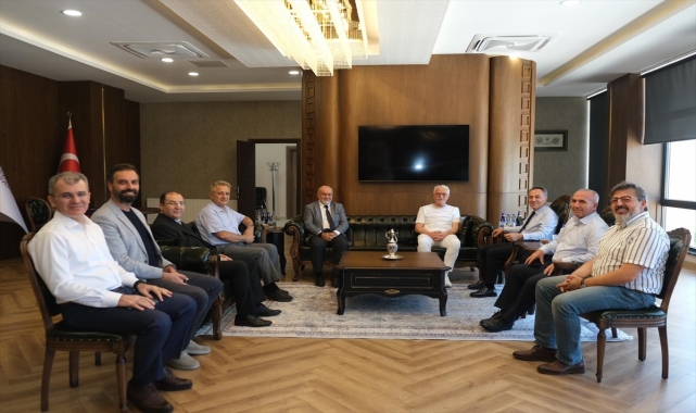 TOGÜ Rektörü Yılmaz'a ziyaret