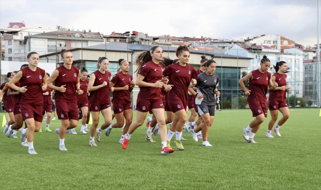 Trabzonspor Kadın Futbol Takımı'nın yeni sezonda hedefi şampiyonluk