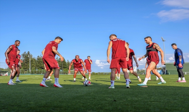 Trabzonspor, Kocaelispor maçı hazırlıklarını tamamladı