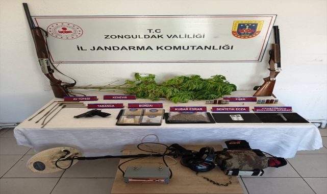 Zonguldak'ta uyuşturucu operasyonunda 2 kişi tutuklandı