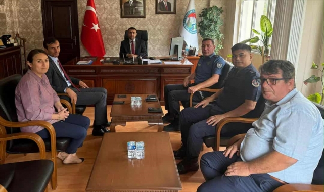Dikmen'de okul güvenliği toplantısı yapıldı