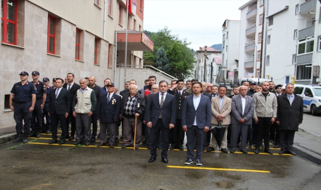 Giresun'da 19 Eylül Gaziler Günü dolayısıyla törenler düzenlendi