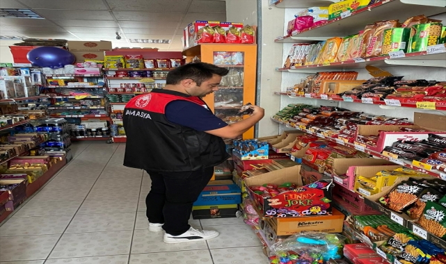 Göynücek'te eğitim kurumları çevresindeki gıda işletmeleri denetlendi
