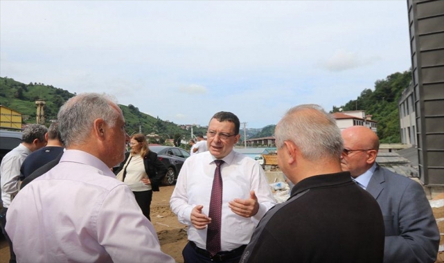 Kamu Hastaneleri Genel Müdürü Hakan Usta, Rize'de ziyaretlerde bulundu