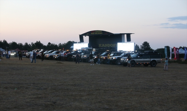 Kastamonu'da Kamp ve Offroad Festivali başladı