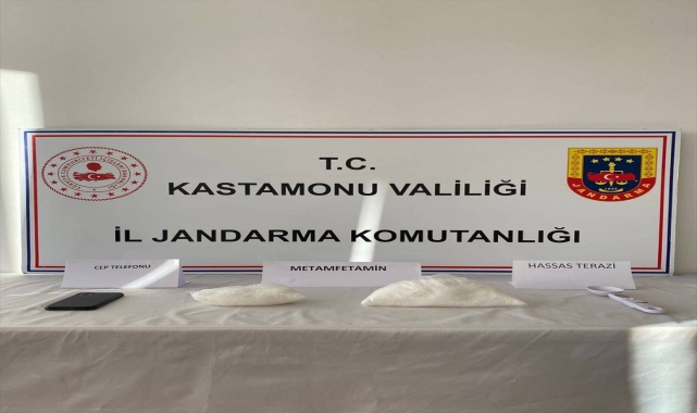 Kastamonu'da uyuşturucu operasyonunda 2 zanlı yakalandı