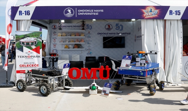 Ondokuz Mayıs Üniversitesi 12 finalist takımıyla TEKNOFEST'te yer aldı