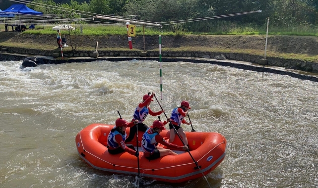 Rize'de Rafting Avrupa Kupası heyecanı devam ediyor