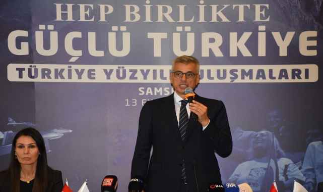 Sağlık Bakanı Memişoğlu Samsun'da Türkiye Yüzyılı Buluşmaları'nda konuştu: