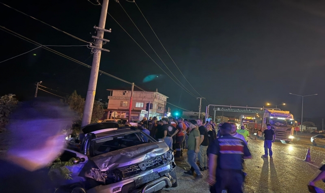 Samsun’da iki otomobilin çarpıştığı kazada 1 kişi öldü, 2 kişi yaralandı