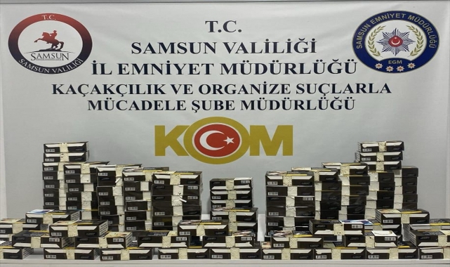 Samsun'da kaçakçılık operasyonunda 1 zanlı yakalandı