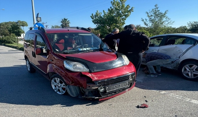 Samsun'da trafik kazası 4 yaralı