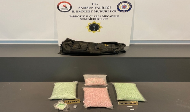 Samsun'daki uyuşturucu operasyonunda 3 kişi yakalandı