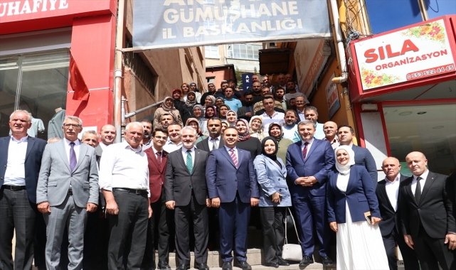 Sanayi ve Ticaret Bakanı Kacır, Gümüşhane'de konuştu: