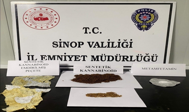 Sinop'ta uyuşturucu operasyonunda yakalanan 2 kişi tutuklandı