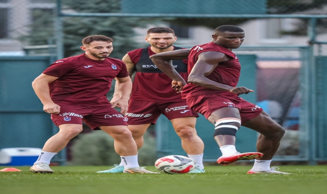 Trabzonspor, Fenerbahçe maçının hazırlıklarına başladı