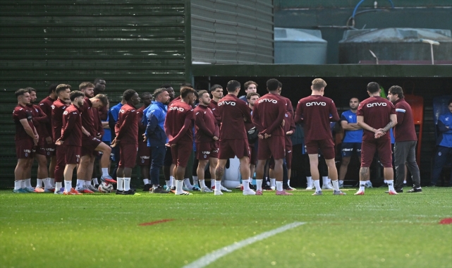 Trabzonspor, Kayserispor maçının hazırlıklarına başladı