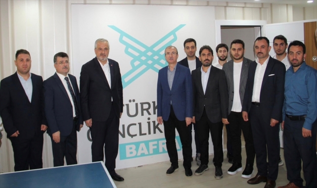 TÜGVA Bafra temsilciliğine destek ziyareti