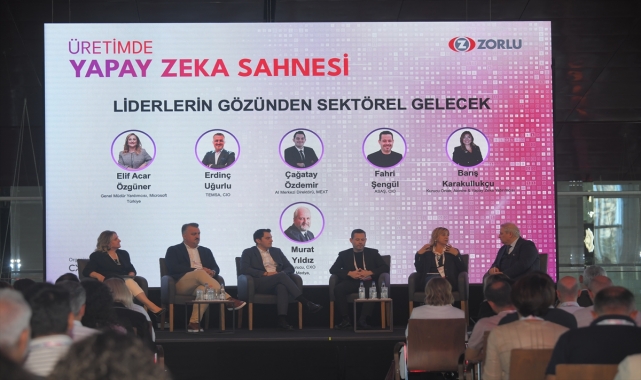 Zorlu Holding, Üretimde Yapay Zeka Sahnesi etkinliği gerçekleştirdi
