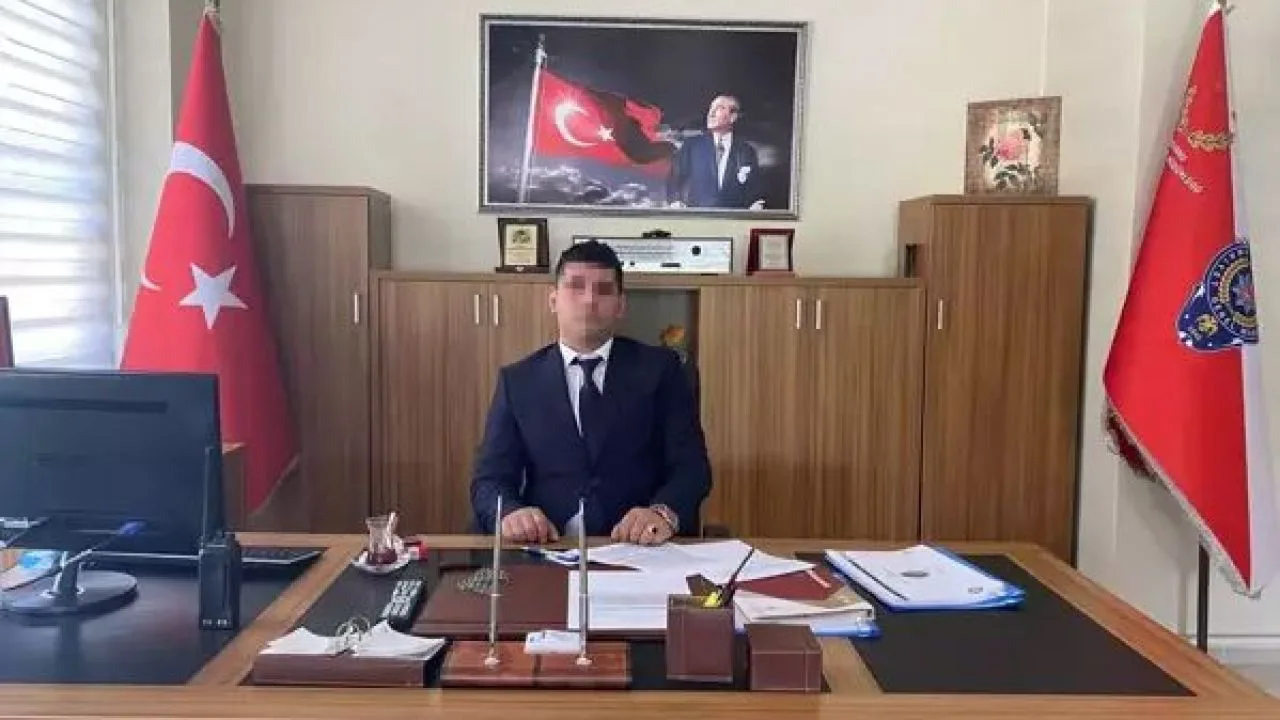 3 aylık eşini darbeden emniyet müdürü tutuklandı