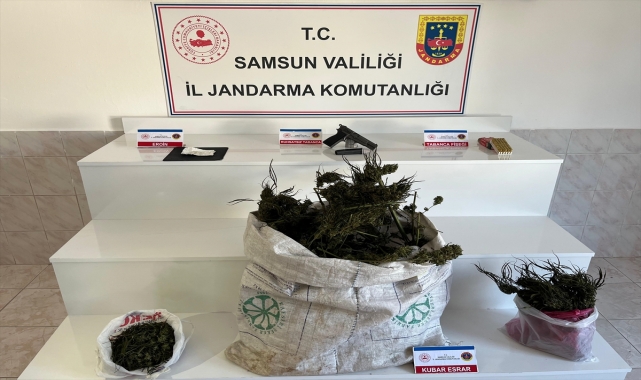 Bafra'da uyuşturucu operasyonunda 1 şüpheli gözaltına alındı