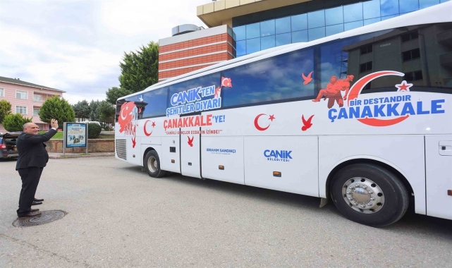 Canik'te öğrencilere Çanakkale gezisi düzenleniyor