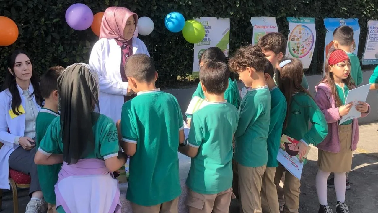 Giresun’da öğrenciler sağlık elçisi oldu