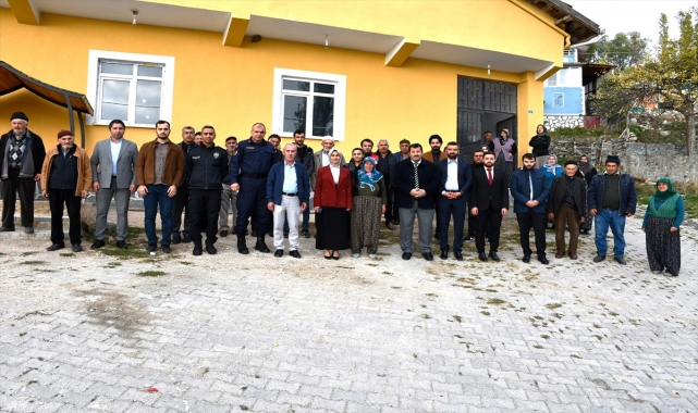 Gümüşhacıköy Kaymakamı Güneş, köy ziyaretlerine devam ediyor