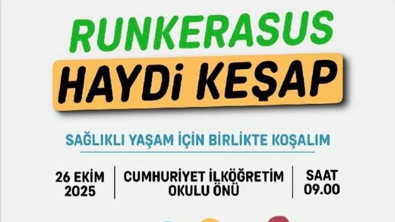 Keşap’ta Sağlıklı Yaşam İçin Adım Adım: “Run Kerasus – Haydi Keşap”