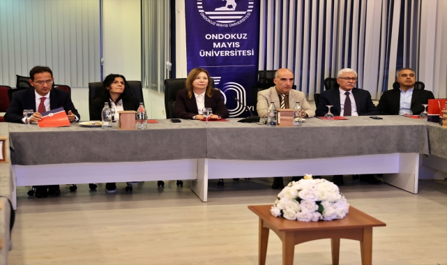 OMÜ Rektörü Aydın, medya temsilcileriyle bir araya geldi