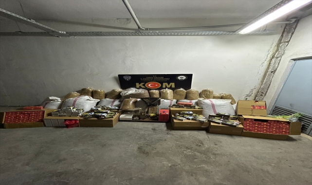 Ordu'da kaçakçılık operasyonunda 230 kilogram tütün ele geçirildi