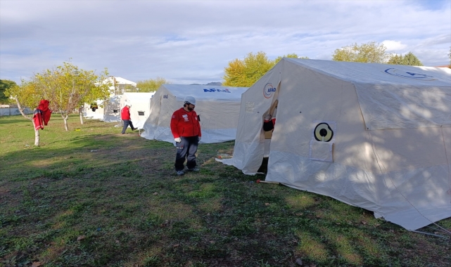 Osmancık'ta MEB Arama Kurtarma Ekibi AFAD akreditasyon sınavına girdi