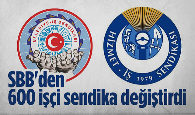 Samsun Büyükşehir Belediyesi'nden 600 İşçi Sendika Değiştirdi
