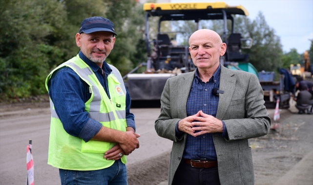 Terme'de 25 metrelik yeni bulvar için çalışmalar başladı