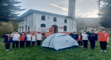 Ayancık'ta izcilere eğitim verildi
