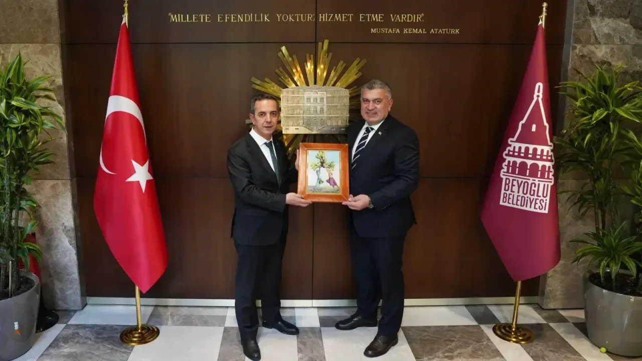 Başkan Sıbıç’tan Beyoğlu Belediyesine dayanışma ziyareti