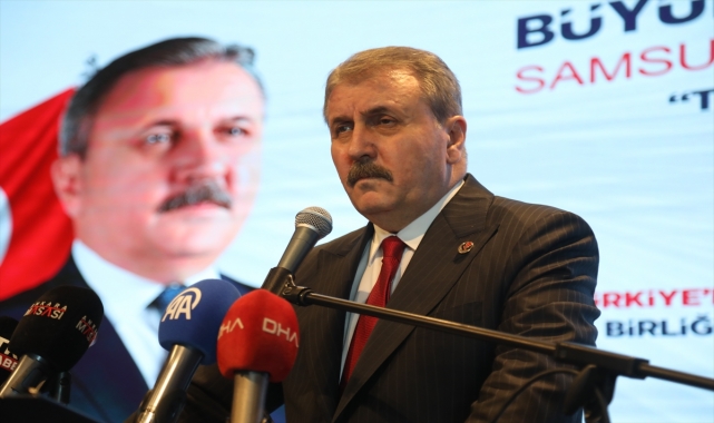 BBP Genel Başkanı Destici, Samsun'da konuştu: