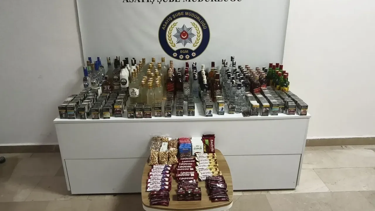 Büfeden alkol ve sigara çalan şüpheli yakalandı