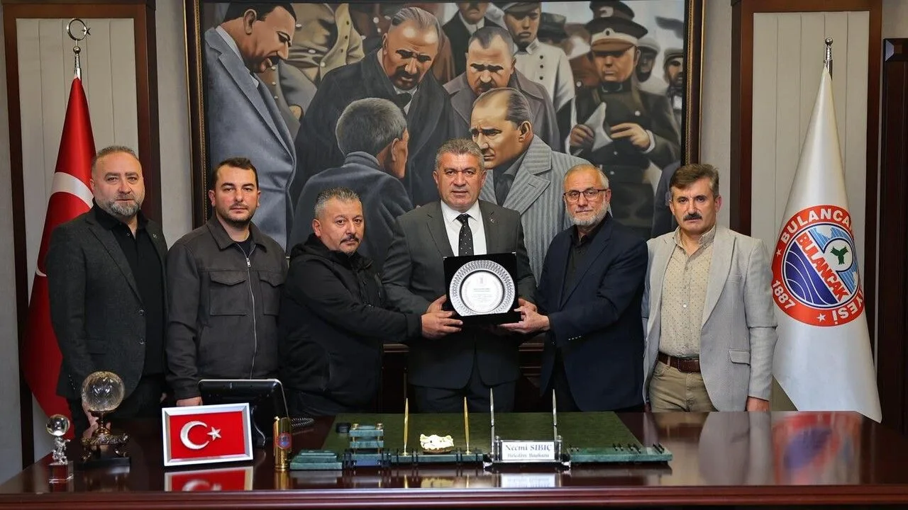 Bulancak Esnaf ve Sanatkarlar Odası'ndan Belediye Başkanı Sıbıç'a Ziyaret