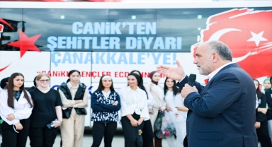 Canik Belediyesi öğrencilere Çanakkale gezisi düzenlemeye devam ediyor