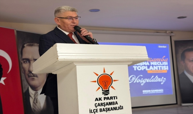 Çarşamba'da AK Parti İlçe Danışma Meclisi Toplantısı gerçekleştirildi