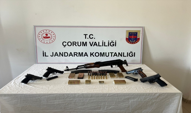 Çorum'da kaçak silah ticareti iddiasıyla 1 kişi tutuklandı
