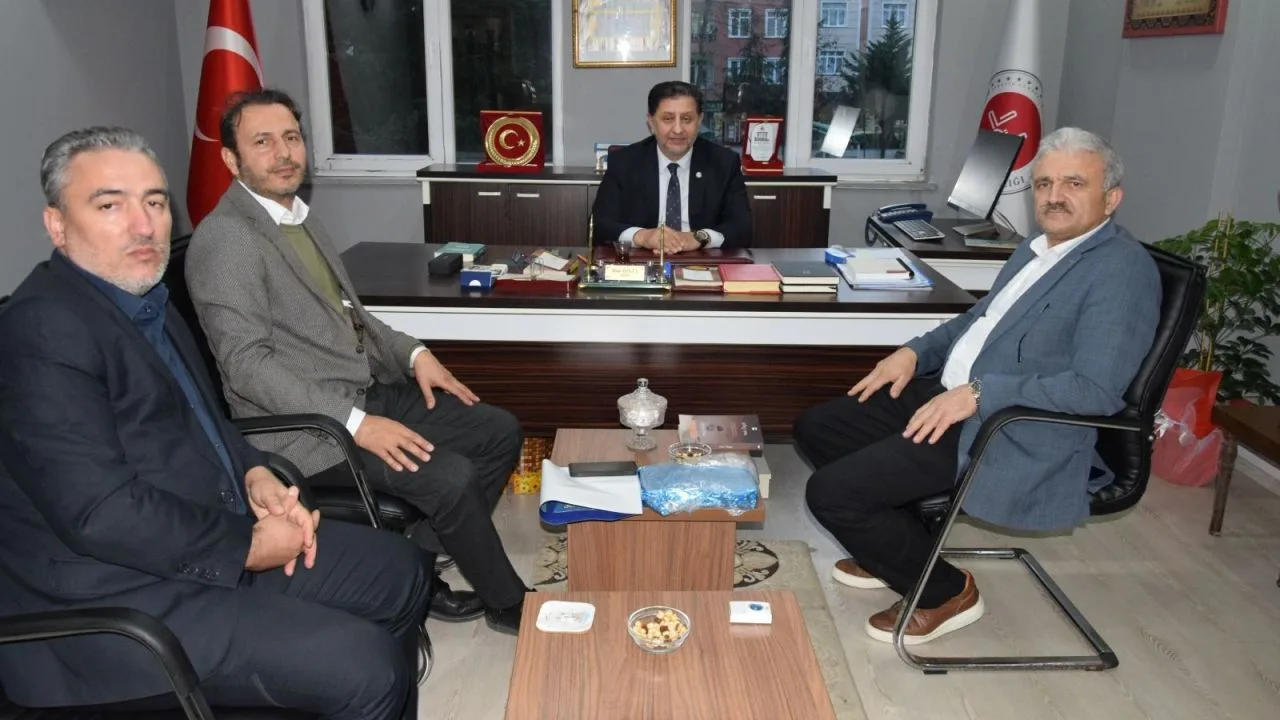 Çotanak Gençlik Spor ve İzcilik Kulübü’nden Espiye İlçe Müftüsü Haki Özgül’e Ziyaret
