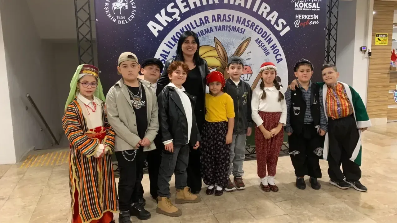 Çotanak İlkokulu, Nasreddin Hoca Fıkraları Canlandırma Yarışması'nda Türkiye 4.'sü Oldu