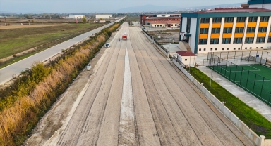 Erbaa'da asfaltlama çalışmaları devam ediyor