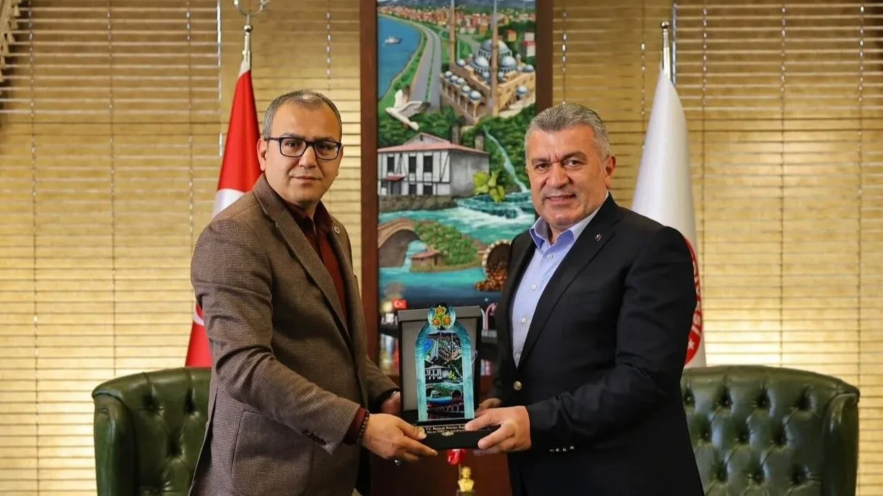 Erzurum Cumhuriyet Başsavcısı Aydemir, Başkan Sıbıç’ı Ziyaret Etti