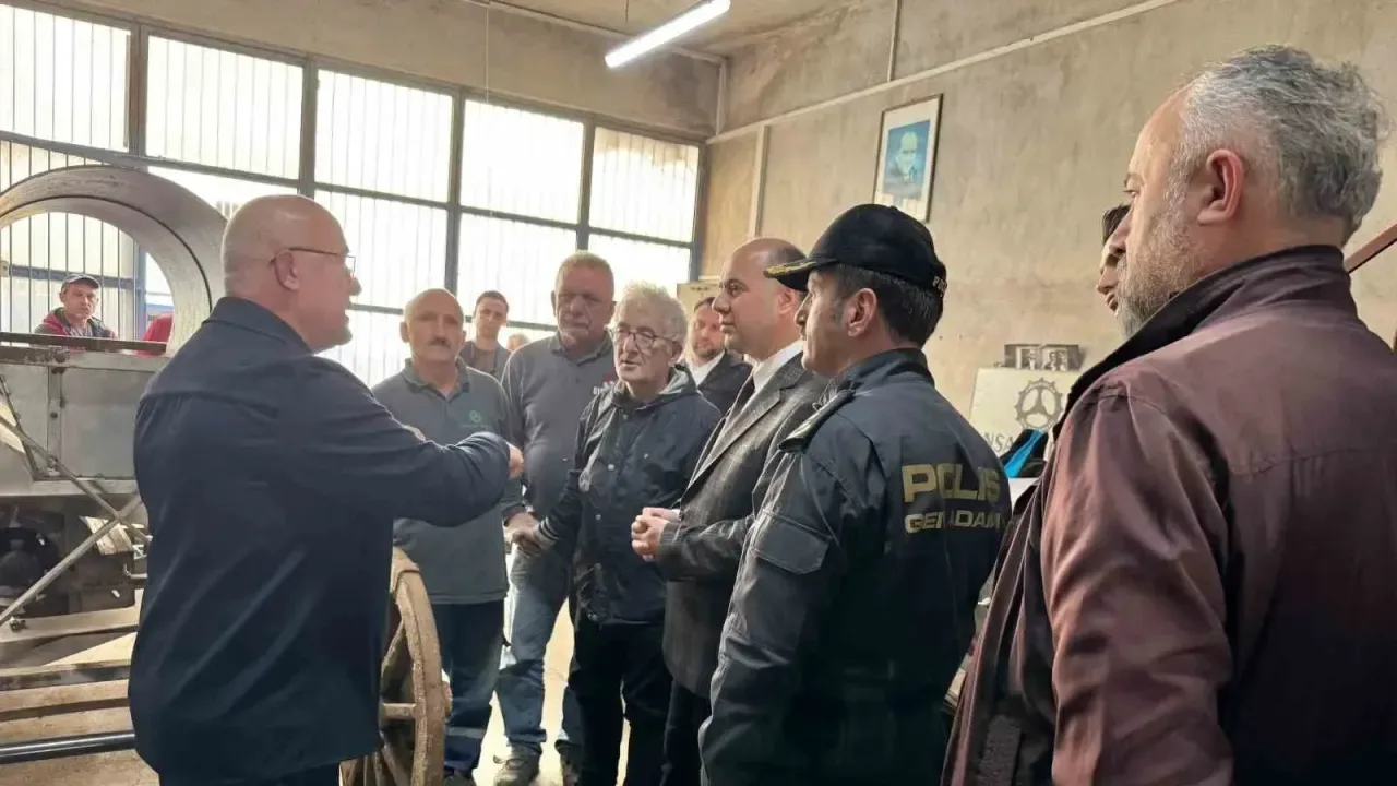 Giresun'da, 2 Bin Kişinin Çalıştığı Sanayi Sitesi’nin Esnafı, Site'nin Sorunlarını Vali'ye Anlattı