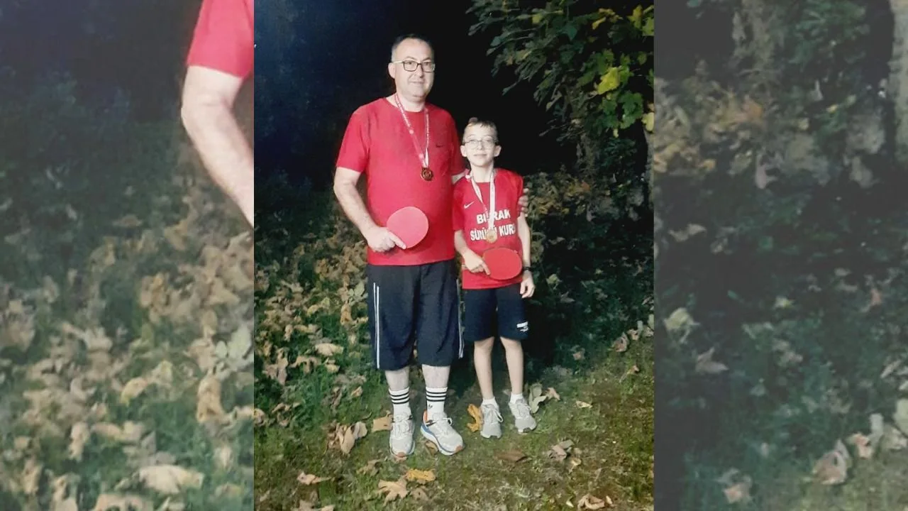 Giresun’da, Baba ve Oğlu Masa Tenisinde Şampiyon Oldu